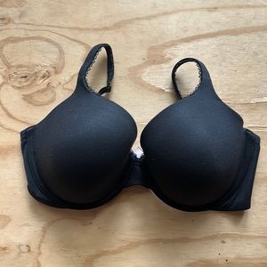 Body by Victoria lined perfect coverage bra 36DD black